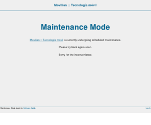 movilian.com: Movilian :: Tecnología móvil » Maintenance Mode
Look Ma, no wires!