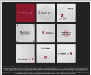 alsachim.com: Stable Isotopes, Building Blocks, Drugs, Metabolites, PET Precursors, Labeled compounds
Alsachim specializes in custom synthesis of stable isotope labeling, internal standard, drugs, metabolites, PET precrusors and medicinal chemistry for bioanalytical methods. Internals standard, HPLC-MS method validation, LC-MS-MS method validation, Deuterated internal standard, Quantitative bioanalytical methods, Heavy drugs, Analysis, Clinical diagnostic