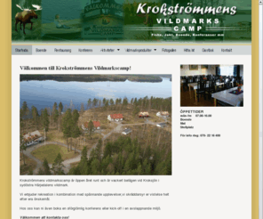 krokstrommen.com: krokströmmen vildmarkscamp i  härjedalen
Krokströmmens vildmarkscamp vacker belägen vid kroksjön i sydöstra Härjedalens vildmark.