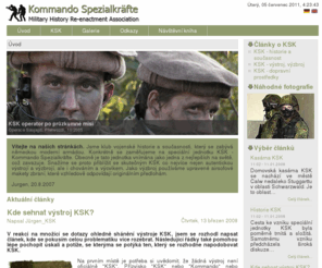 spezialkrafte.com: KSK - Kommando Spezialkräfte
Kommando Spezialkräfte - Klub Vojenské Historie a současnosti