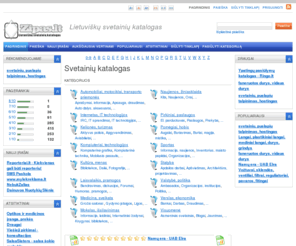 zipas.lt: Lietuviškų tinklapių katalogas, lietuviškų svetainių katalogas :: zipas.lt
