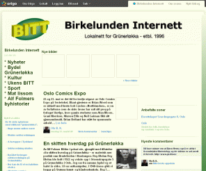 birkelunden.no: Birkelunden Internett
Birkelunden internett (BITT) er et nettverk for Grünerløkka som ble etablert i 1996. Vårt formål er å styrke de sosiale  bånda mellom de som bor og har et forhold til Løkka.