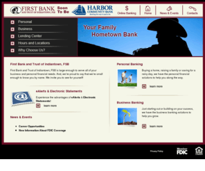 fbtoi.net: First Bank and Trust of Indiantown,FSB
First Bank and Trust of Indiantown,FSB, is large enough to serve all of your business and personal financial needs. And, we're proud to say that we're small enough to know you by name! We invite you to see for yourself.