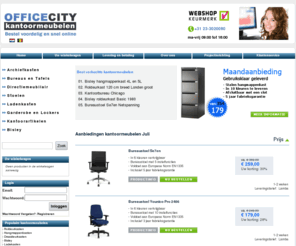 officecity.be: Officecity.be Kantoormeubelen en Archiefkasten
Groot assortiment kantoormeubelen en archiefkasten. Bestel gemakkelijk en voordelig online 
in onze webwinkel. Tot 50% korting op alle kantoormeubelen.