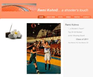remikohno.com: Remi Kohno - Home
Click to enter your own short introduction, greeting, or tagline here. Your introduction is the most powerful area of your web site, and your first chance to make a great impression, so try to give it some oomph! Grab your visitors' attention, and they'll 