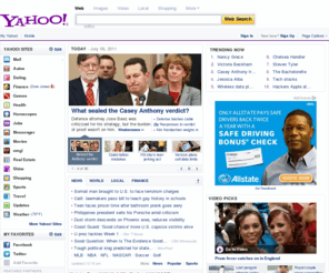 06yahoo.com: Yahoo!
Welcome to Yahoo!, the world's most visited home page. Quickly find what you're searching for, get in touch with friends and stay in-the-know with the latest news and information.