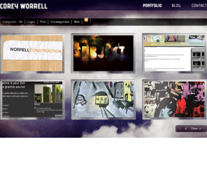 coreyworrell.com: Portfolio - Corey Worrell
The personal portfolio and blog of web/graphic designer Corey Worrell.