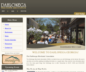 dahlonegamerchants.org: Dahlonega Georgia Merchants Association
The Dahlonega Merchants Association works with merchants, industry, businesses, local government, and the community to promote growth and development, and provide services for visitors, residents, and the local tourist industry.