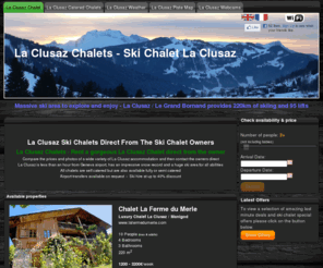 legrandbornandapartments.com: La Clusaz Chalets - Ski Chalet La Clusaz | 26 Chalets in La Clusaz
Ski chalet rental in La Clusaz. Fab chalets at great prices in the stunning snow sure resort of La Clusaz 1 hr from Geneva airport 220km of pistes/95 ski lifts