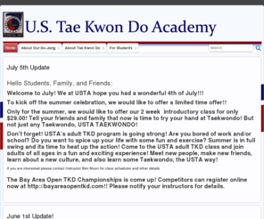 ustaekwondo-academy.com: U.S. Tae Kwon Do Academy
US Tae Kwon Do Academy - Teaching Tae Kwon Do to people of all ages.