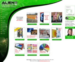 aliengraphics.co.uk: Alien Graphics - Low Cost Graphic Solutions
Alien Graphics, Provider of low cost graphics solutions.