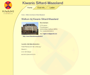 kiwanismaasland.nl: Kiwanis Sittard-Maasland
Kiwanis Sittard-Maasland Website