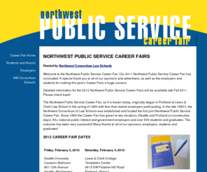 nwpifair.org: PI Fair Home Page
Lewis & Clark Law School: Northwest Public Service Career Fair Home Page