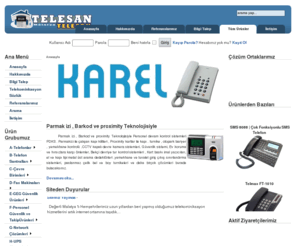 telesantelefon.com: TELESAN TELEFON |Telefon|Santral|Parmakizi|Karel Malatya Bayii| 0422 
3234630
TELESAN TELEFON |Telefon|Santral|Parmakizi|Karel Malatya Bayii| 0422 3234630