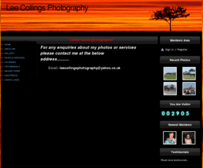 leecollingsphotography.com: Home - Lee Collings Photography
Photographer based in Leeds includes Portfolios & Portraits, Wedding let down service ,Event photography, Photography most subjects.