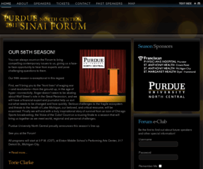 sinaiforum.org: Sinai Forum
Purdue University North Central Presents the Sinai Forum.