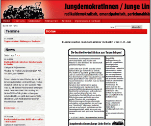 jdjl.org: JungdemokratInnen/Junge Linke – radikaldemokratisch, emanzipatorisch, parteiunabhängig. - Home
