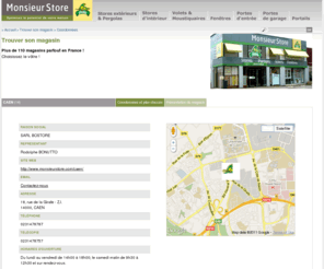 monsieurstore-caen.com: Trouver son magasin
Trouver son magasin