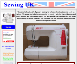 sewinguk.co.uk: Sewing UK
Sewing UK is here to help you with sewing machine repairs and help and other information