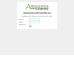 amazoniavocalensemble.info: Welcome to the Frontpage
AMAZONIA VOCAL ENSEMBLE