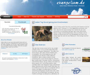 evangelium.de: Startseite - Evangeliumsnetz e.V
