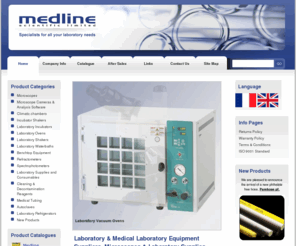 medlinescientific.com: Medline Scientific: Laboratory & Medical Laboratory Equipment Suppliers & Supplies
Medline Scientific is an international supplier of laboratory & medical laboratory equipment, disposables and supplies.  Our portfolio includes CETI microscopes, Jeiotech baths and shakers plus a full range of laboratory and medical consumable products.