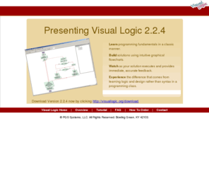 visuallogic.org: Visual Logic
VL -- Flowchart Programming Tool.