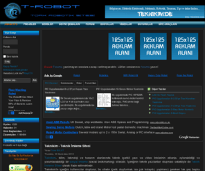 t-robot.info: T-Robot - ANASAYFA
Vatan Bilgisayar'ın kötü hizmeti., İki bilgisayar arasında RS232'den lazerle seri iletişimin kurulduğu projenin raporu, kodu ve devresi., PIC kullanılarak yapılmış 4 girişli 2 çıkışlı bir evrensel kontrolörün raporu., Kayan kipli denetleyici ile hedef takibi, Robotik, elektronik ve yazılım ile ilgili projeler, dökümanlar, ders anlatımları, devre şemaları ve videolar