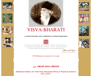 visva-bharati.ac.in: visva-bharati
