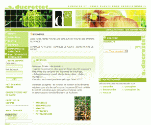 ducrettet.com: a.ducrettet -  Semences professionnelles florales & potagères - jeunes plants - Accueil
a.ducrettet -  Semences professionnelles florales et potagères - jeunes plants