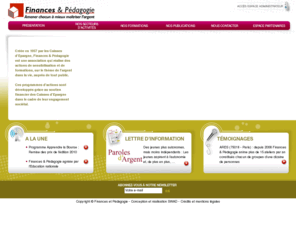 finances-pedagogie.fr: Finances et pédagogie - Finances et pédagogie
Finances et pédagogie