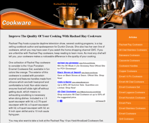 namebrandcookware.com: Rachael Ray Cookware | Rachael Ray Cookware
An Introduction to Rachael Ray Cookware.