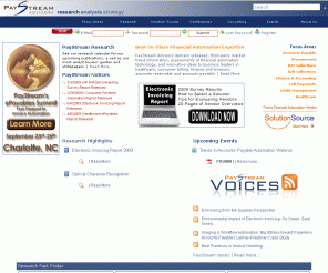 paystreamadvisors.com: PayStream Advisors Network
PayStream Advisors provides Best In Class financial automation expertise, with non-biased third-party market research, technology vendor consultation, and corporate consulting including risk assessment, solution options and implementation preparation.