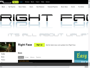 right-face.com: Right Face - Trance & Progressive Producer on myspace.com, www.right-face.com
Right Face, Trance & Progressive , www.right-face.com