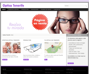 opticatenerife.es: Optica Tenerife
Página web en venta, optica Tenerife, su optica en tenerife