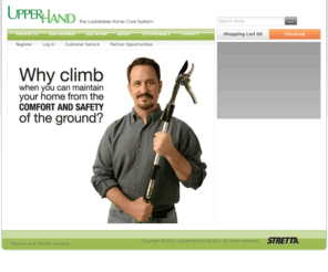 upperhand.com: UpperHand by Stretta
UpperHand Ladderless Home Care System from Stretta, why use a ladder when you can use the UpperHand