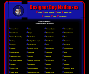 dogmailboxes.com: DOG MAILBOX (Designer Dog Mailboxes)Dog mailbox-over 