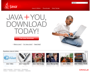 java.com: 
