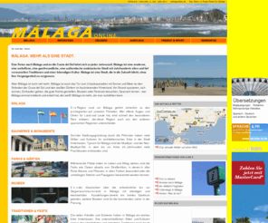 malagaonline.de: Malaga. Mehr als eine Stadt - malagaonline.de
Das Reise- und Regio-Portal für die Stadt Malaga und die Costa del Sol.