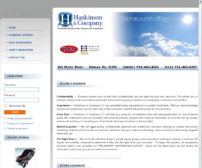 hankinsonco.com: Hankinson and Company | Business Broker, Mergers, Aquisitions
Confidential business sales, aquisitions and mergers.