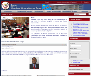 senat.cd: Bienvenue au Sénat de la RD Congo
Joomla! - le portail dynamique et système de gestion de contenu