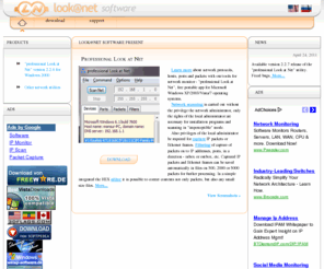 netmontools.com: Free network monitoring tools by Look@Net Software
Free network monitoring tools by Look@Net Software