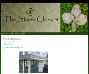 thestoneclovers.com: The Stone Clovers: Next Performance:
