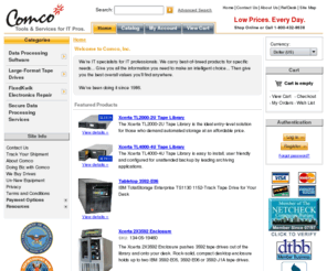 2adata.org: Comco: Industrial Tape Drives, Data Tools and Services
Comco offers worldwide sales of tape drives, software for data hygiene and mailing, and data processing services.