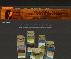 askeramik.com: Hlavní strana
AS keramik - komplexní servis pro keramiky