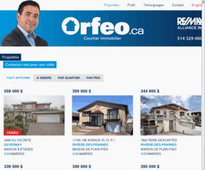 salvatoreorfeo.com: Salvatore Orfeo | Courtier immobilier | Proprits
Maisons et condos  vendre. Avec plus de 14 ans d'exprience, je suis confiant de pouvoir mener  bien votre transaction immobilire.