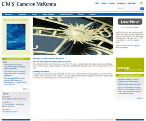 cameronmckenna.com: Object reference not set to an instance of an object.
