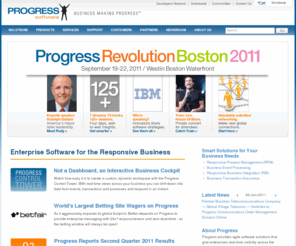 datadirecttech.com: Operational Responsiveness, Complex Event Processing & SOA Infrastructure | Progress Software
Progress supplies business application platform, complex event processing, and SOA infrastructure software for operational responsiveness.
