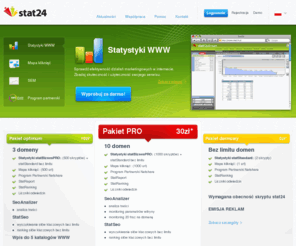 gatoo.com: Professional, free web statistics - stat24 - Professional web stats, free web counters, promotion of the website in stat24 ranking
Free stat24 web statistics is a professional tool, free counters and promotion of a website in the ranking.
