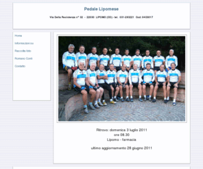 pedalelipomese.org: Pedale Lipomese
Home Page della Società Ciclistica 